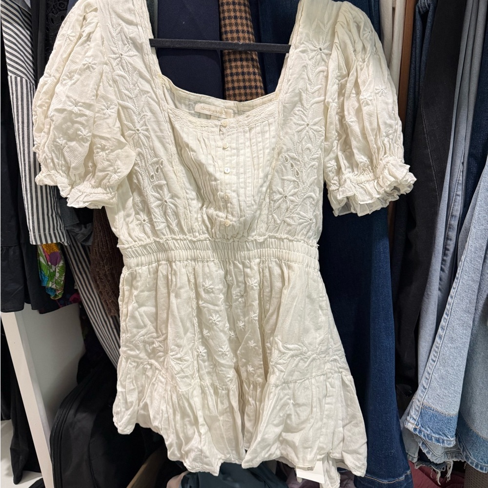LoveShackFancy mini dress